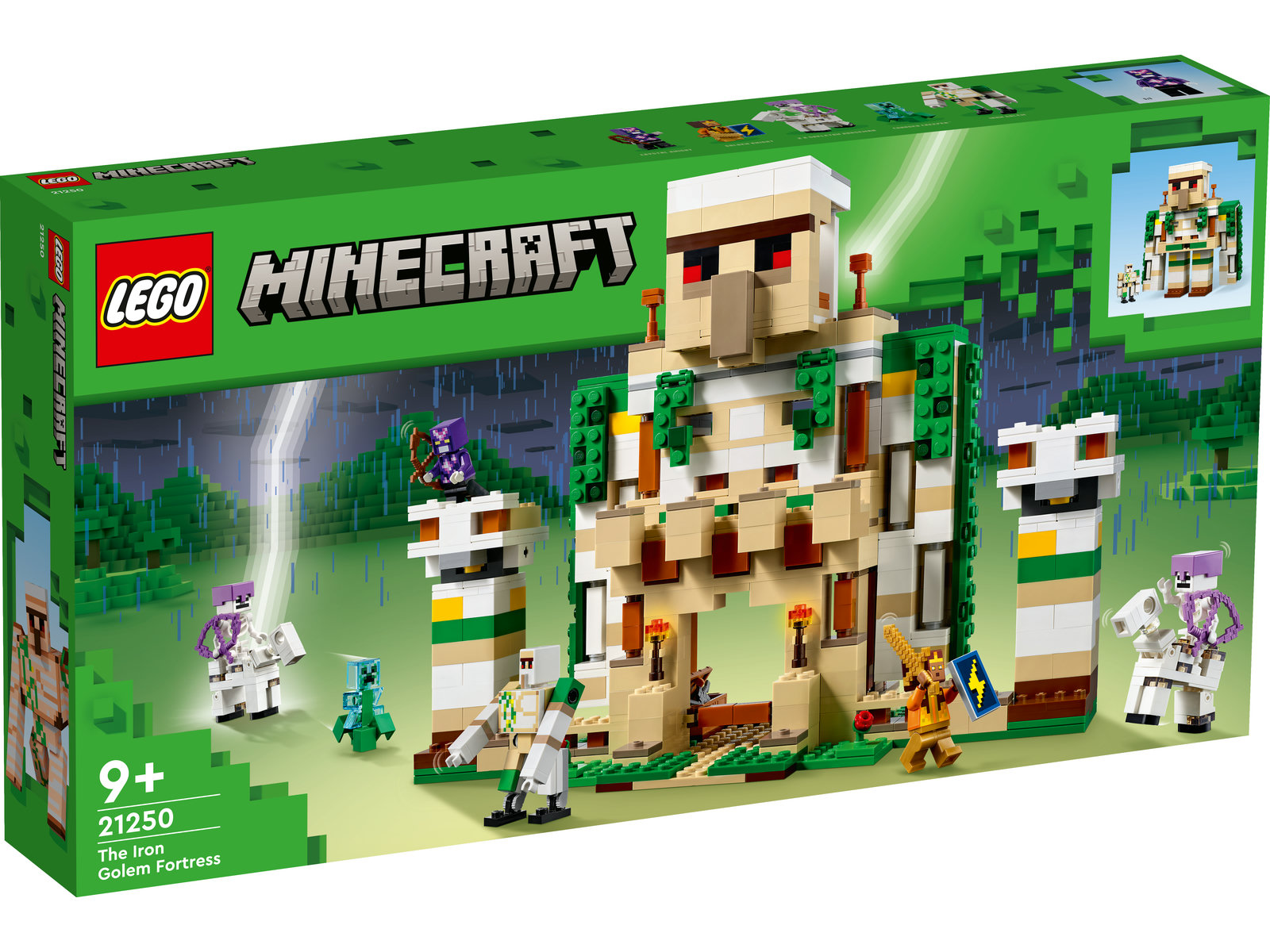 LEGO® Minecraft 21250 - Die Eisengolem-Festung
