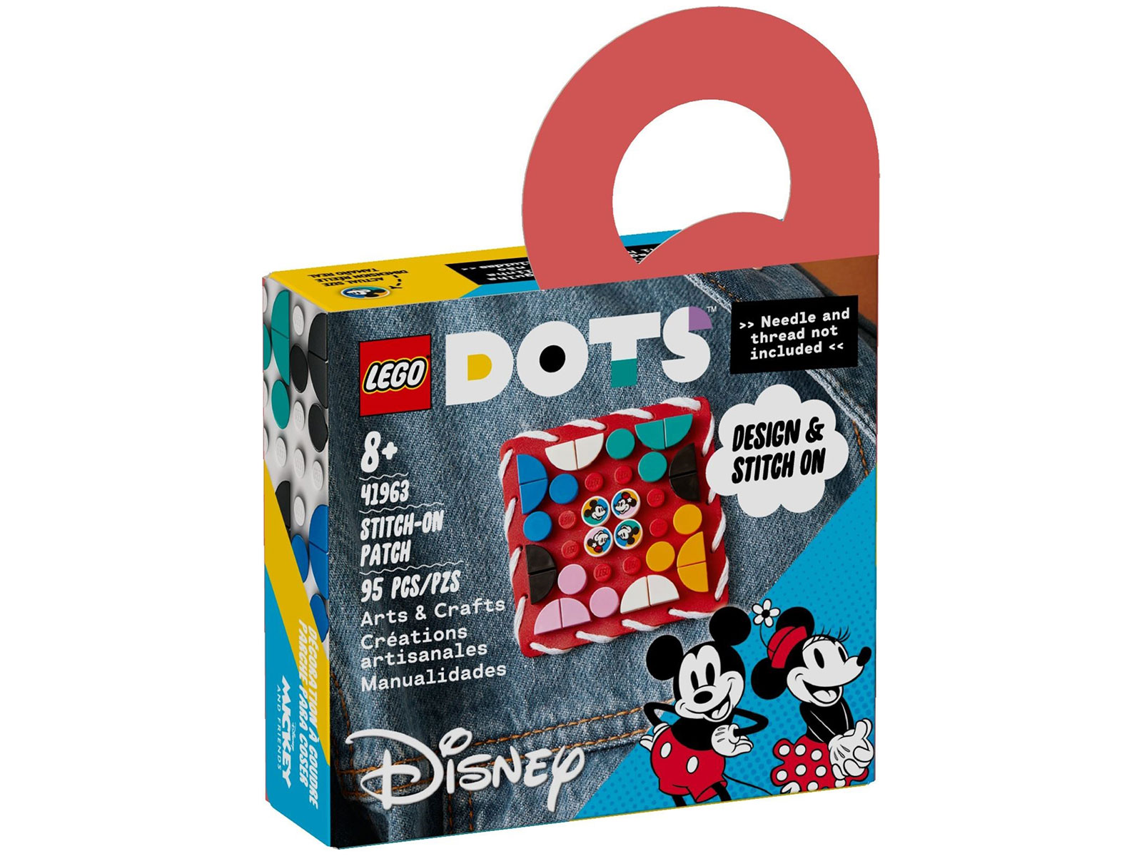 LEGO® DOTS 41963 - Micky und Minnie Kreativ-Aufnäher LEGO® DOTS 41963 - Micky und Minnie Kreativ-Aufnäher