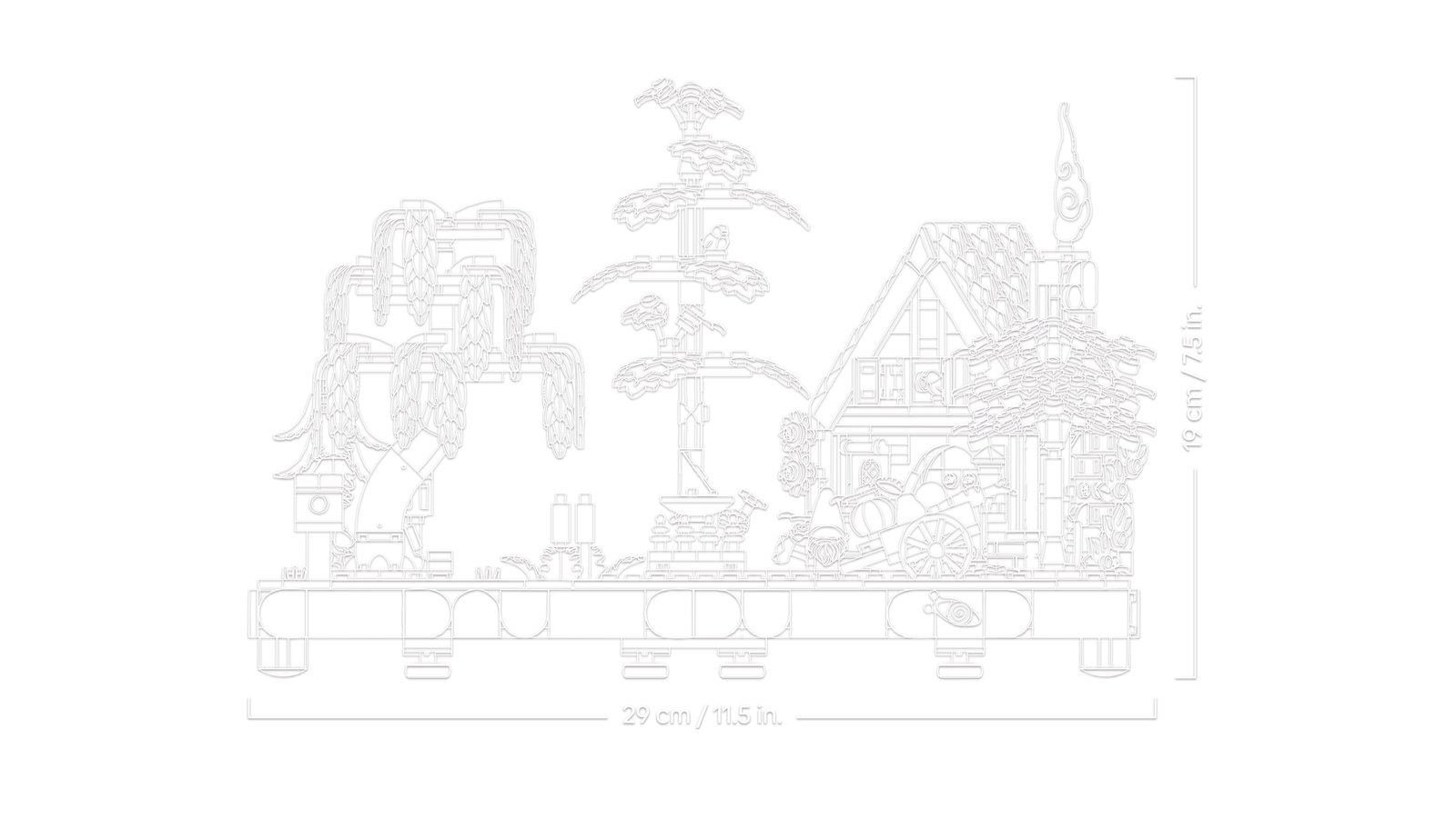 LEGO 11372 LEGO® Icons 11372 - Herbstlicher Landhausgarten – Detailansicht 7