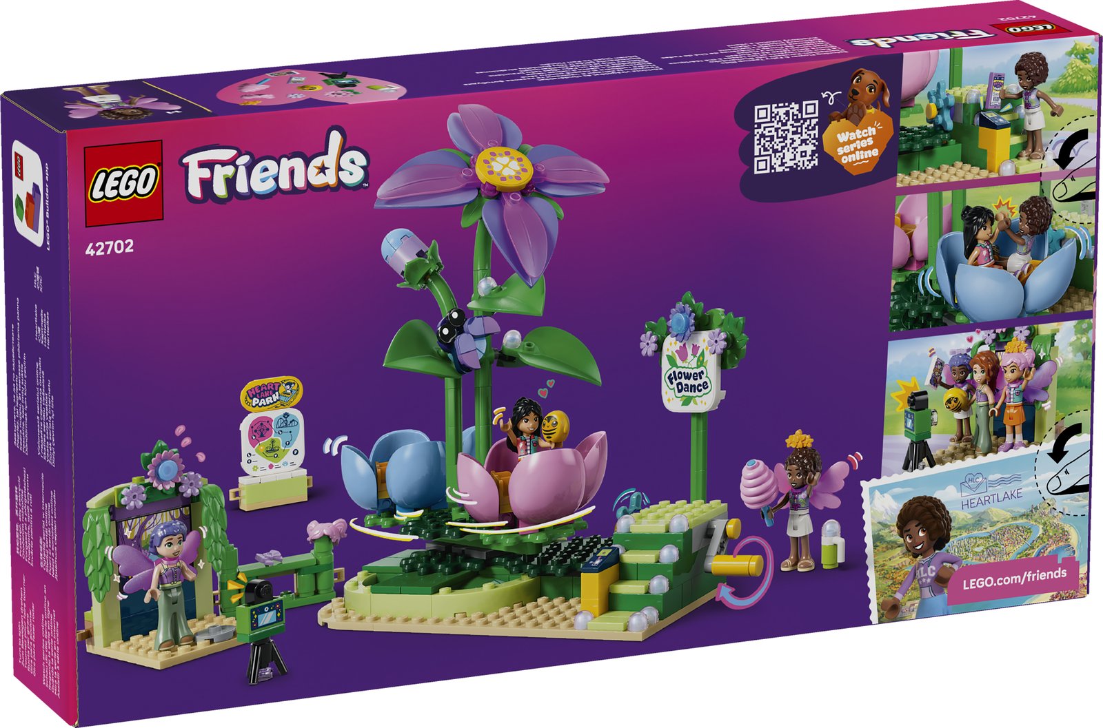 LEGO 42702 LEGO® Friends 42702 - Feentassen-Karussell mit Blumendeko – Verpackung hinten