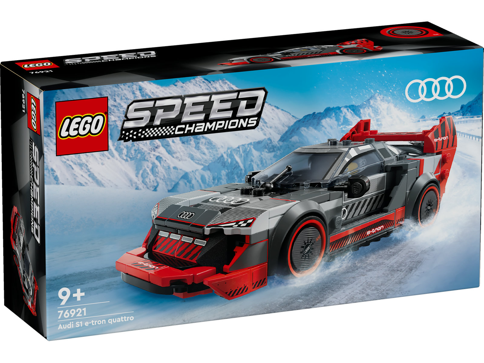 LEGO® Speed Champions 76921 - Audi S1 e-tron quattro Rennwagen LEGO® Speed Champions 76921 - Audi S1 e-tron quattro Rennwagen