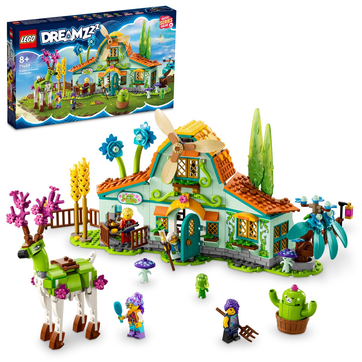 LEGO 71459 LEGO® DREAMZzz 71459 - Stall der Traumwesen – Box & Produkt