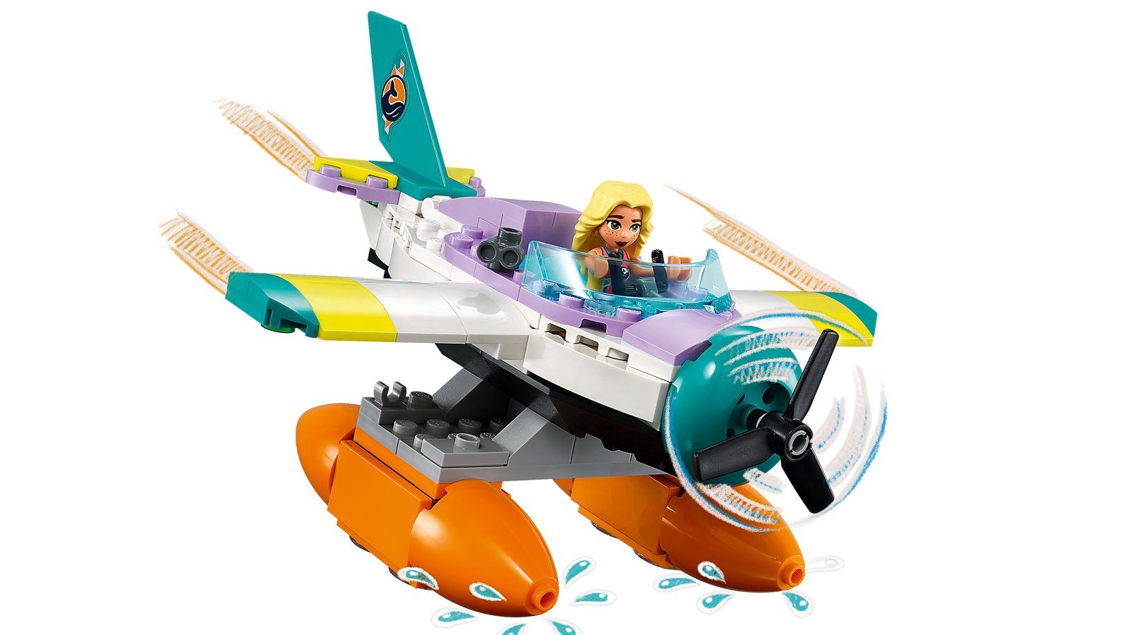 LEGO 41752 LEGO® Friends 41752 - Seerettungsflugzeug – Detailansicht 3