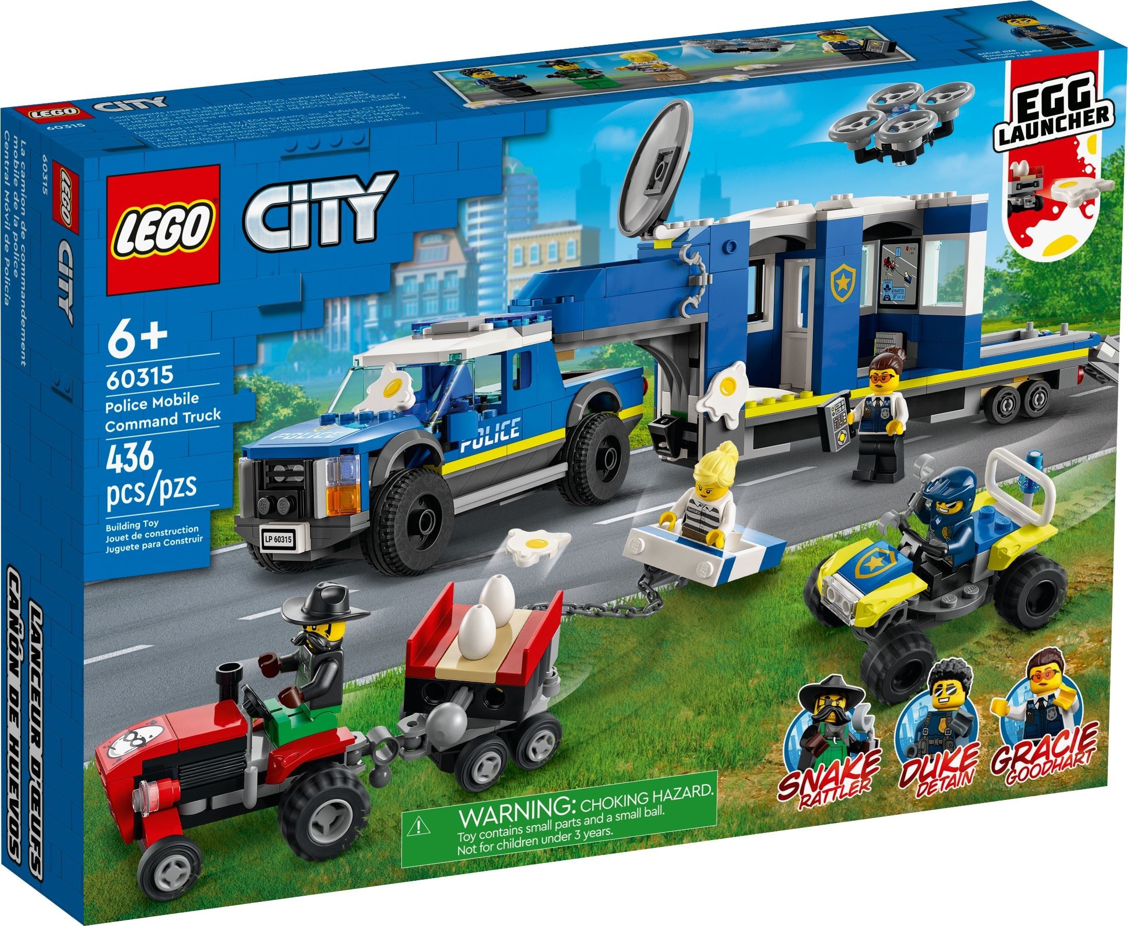 LEGO® City 60315 - Mobile Polizei-Einsatzzentrale - Box Front