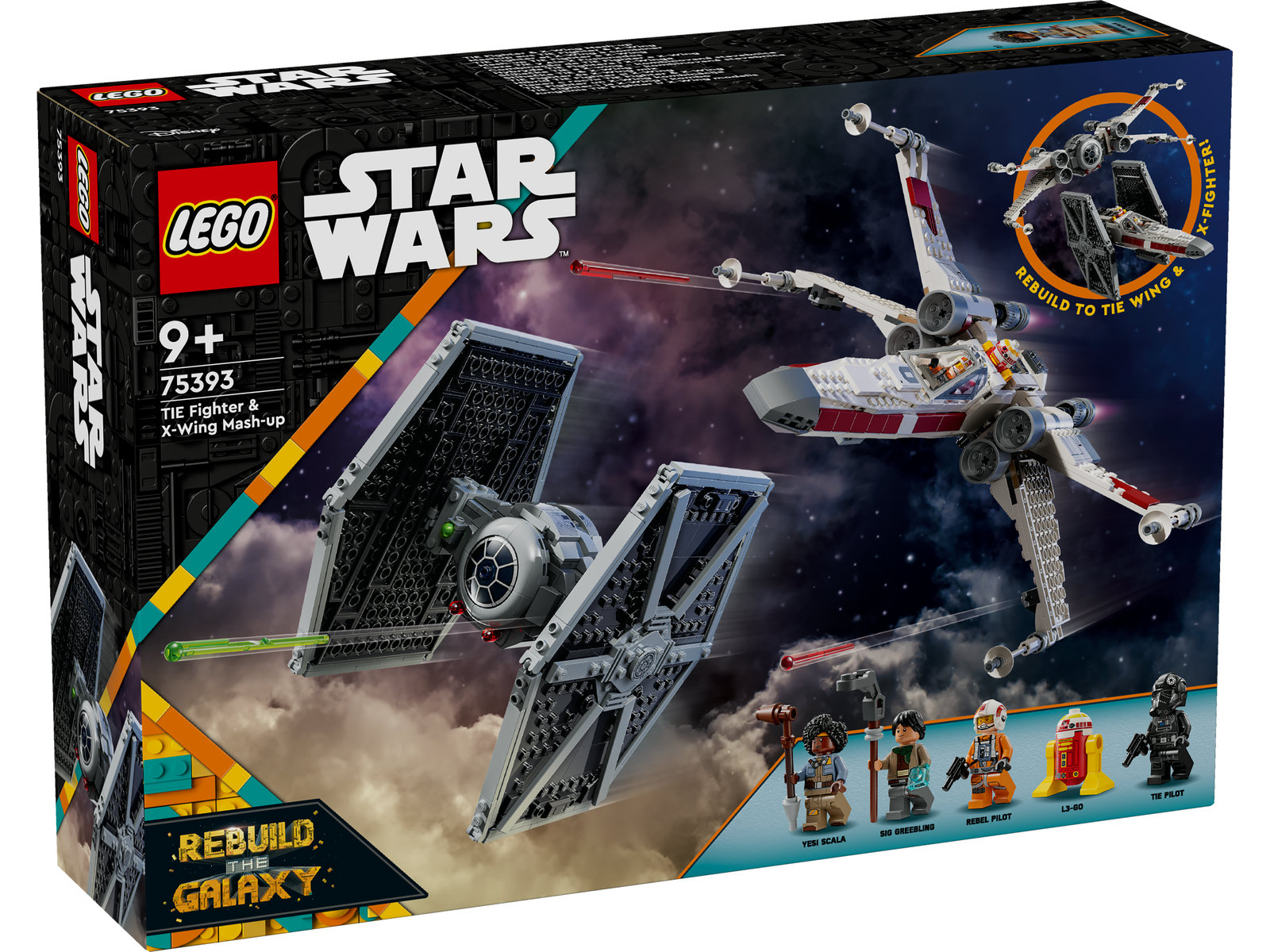 LEGO® Star Wars™ 75393 - Mashup aus TIE Fighter & X-Wing LEGO® Star Wars™ 75393 - Mashup aus TIE Fighter & X-Wing
