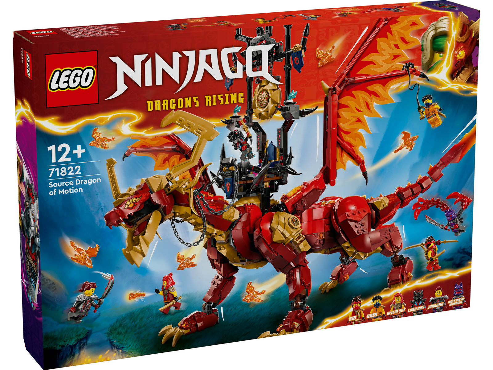 LEGO® NINJAGO® 71822 - Quelldrache der Bewegung LEGO® NINJAGO® 71822 - Quelldrache der Bewegung