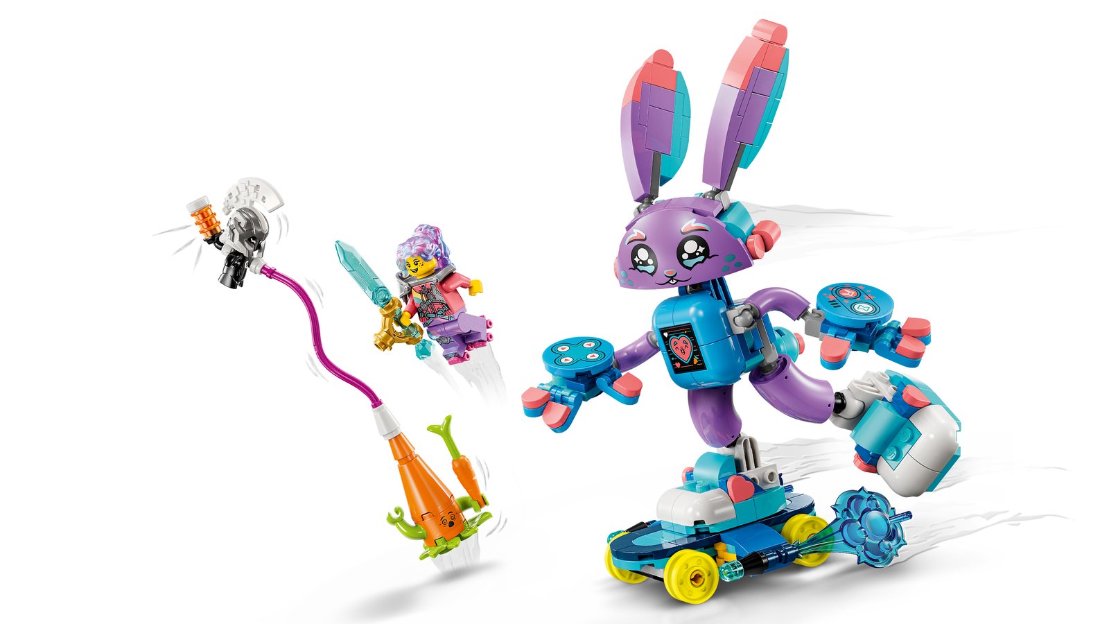 LEGO 71490 LEGO® DREAMZzz 71490 - Izzie und Bunchurro der Gaming-Hase – Primaeres Produktbild