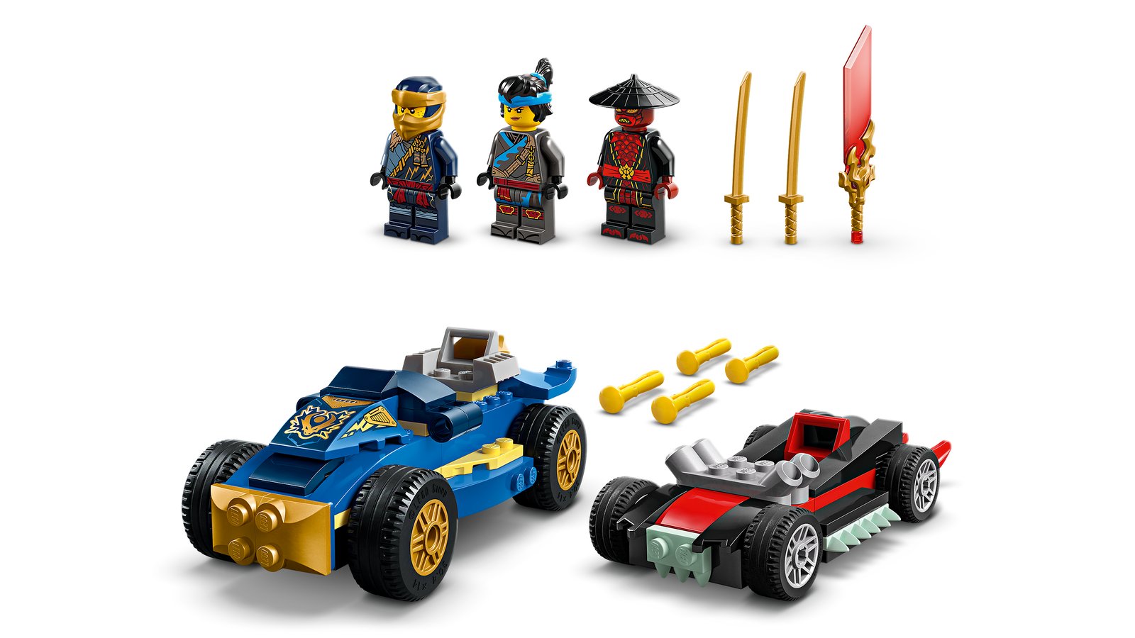 LEGO 71840 LEGO® Ninjago 71840 - Action-Autorennen: Rogue vs. Drix – Detailansicht 2