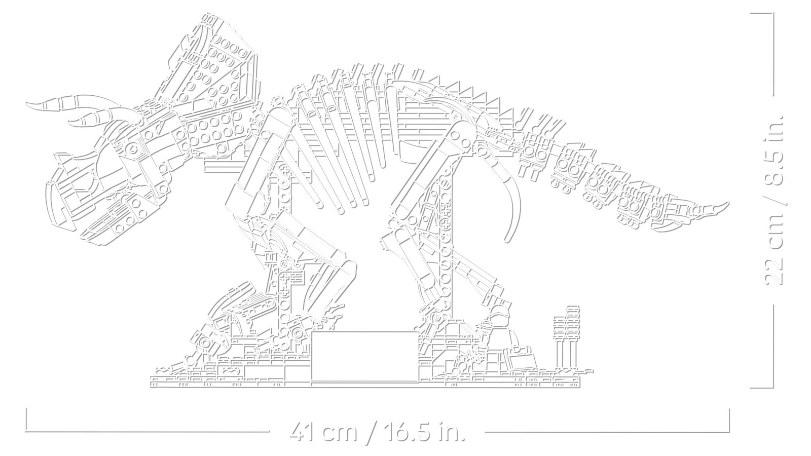 LEGO 77985 LEGO® Jurassic World 77985 - Dinosaurier-Fossilien: Triceratops – Detailansicht 5