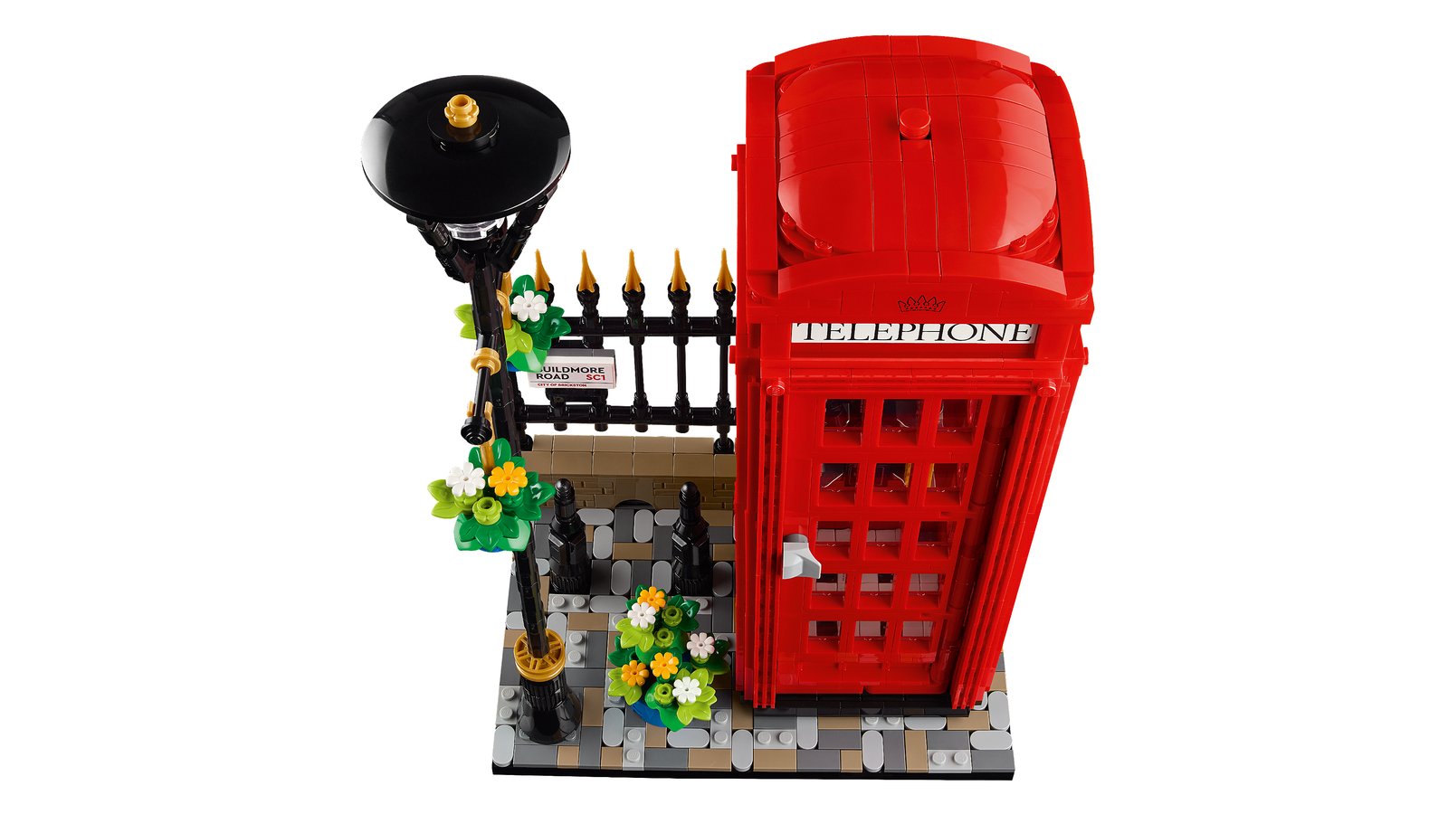 LEGO 21347 LEGO® Ideas 21347 - Rote Londoner Telefonzelle – Detailansicht 2