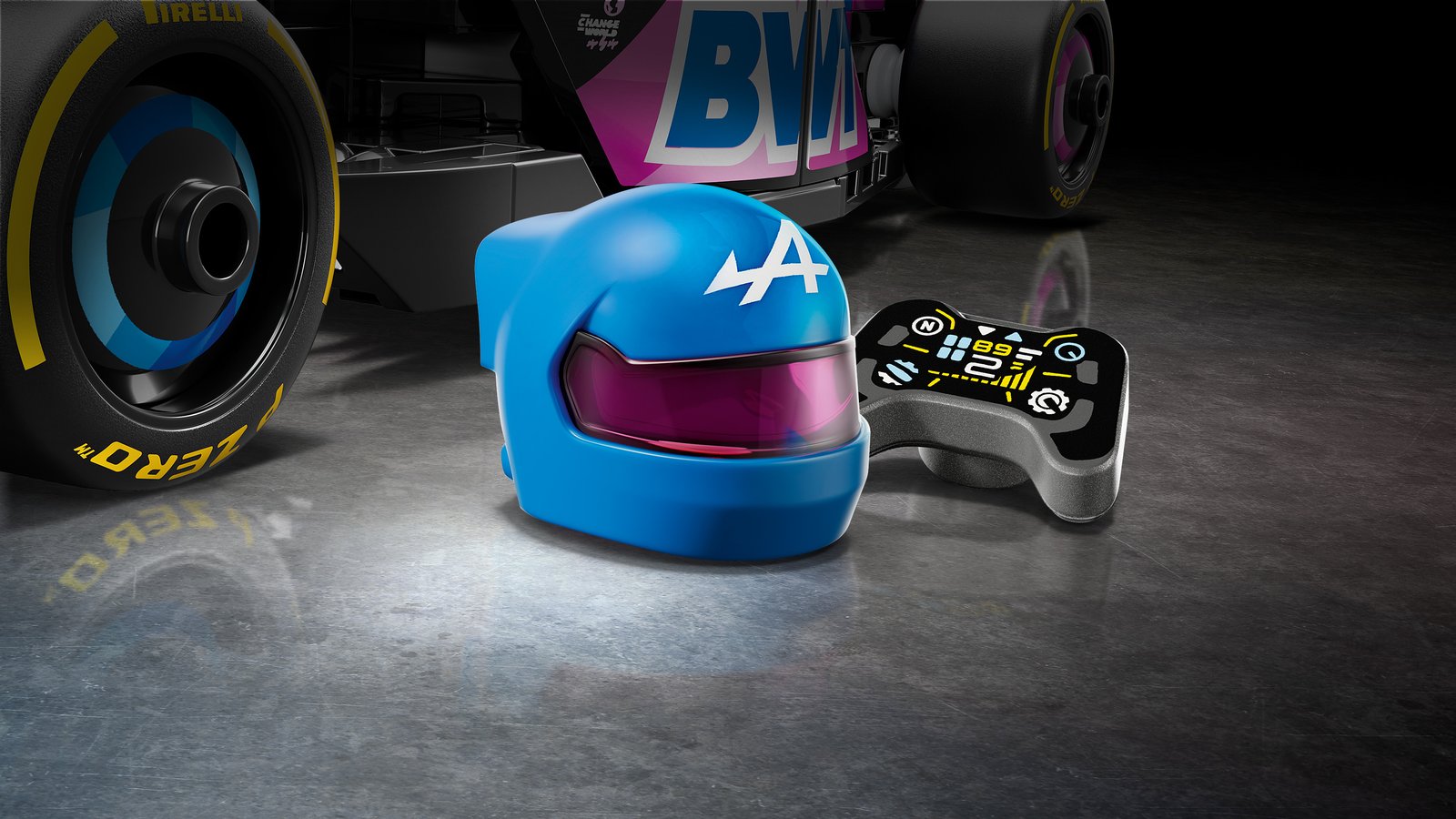 LEGO 77248 LEGO® Speed Champions 77248 - BWT Alpine F1® Team A524 Rennauto – Detailansicht 4