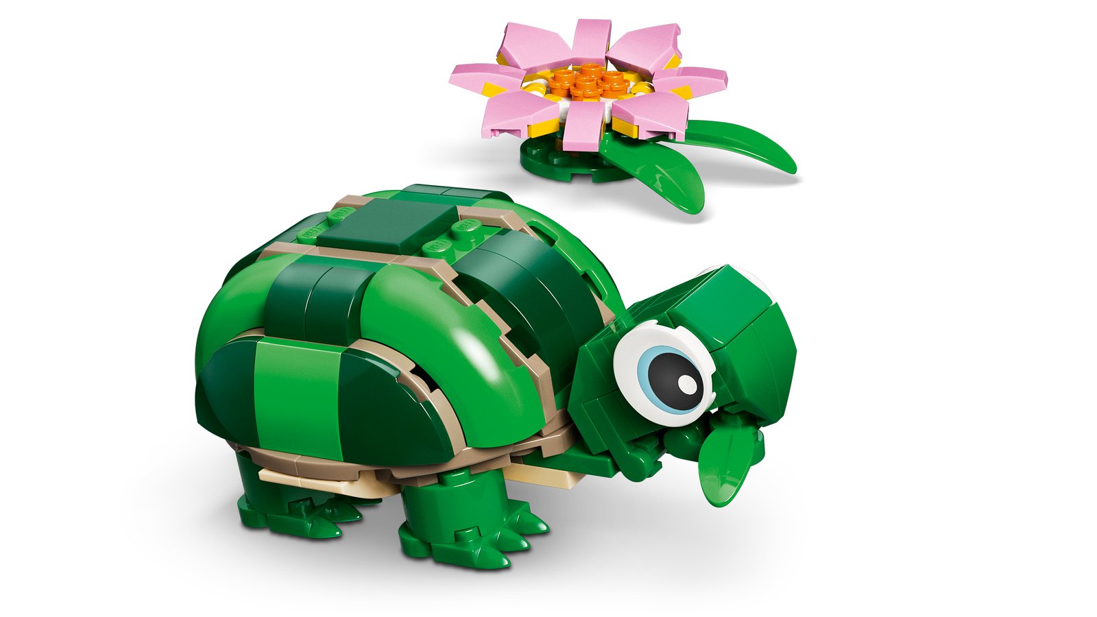 LEGO 31377 LEGO® Creator 31377 - Schildkröte mit Seerose – Detailansicht 3