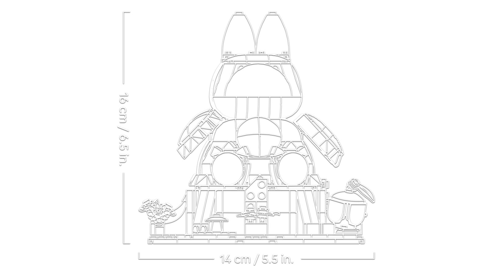 LEGO 72150 LEGO® Pokémon™ 72150 - Mampfaxo – Detailansicht 4