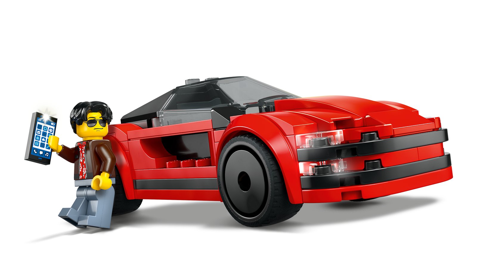 LEGO 60448 LEGO® City 60448 - Roter Sportwagen – Detailansicht 1