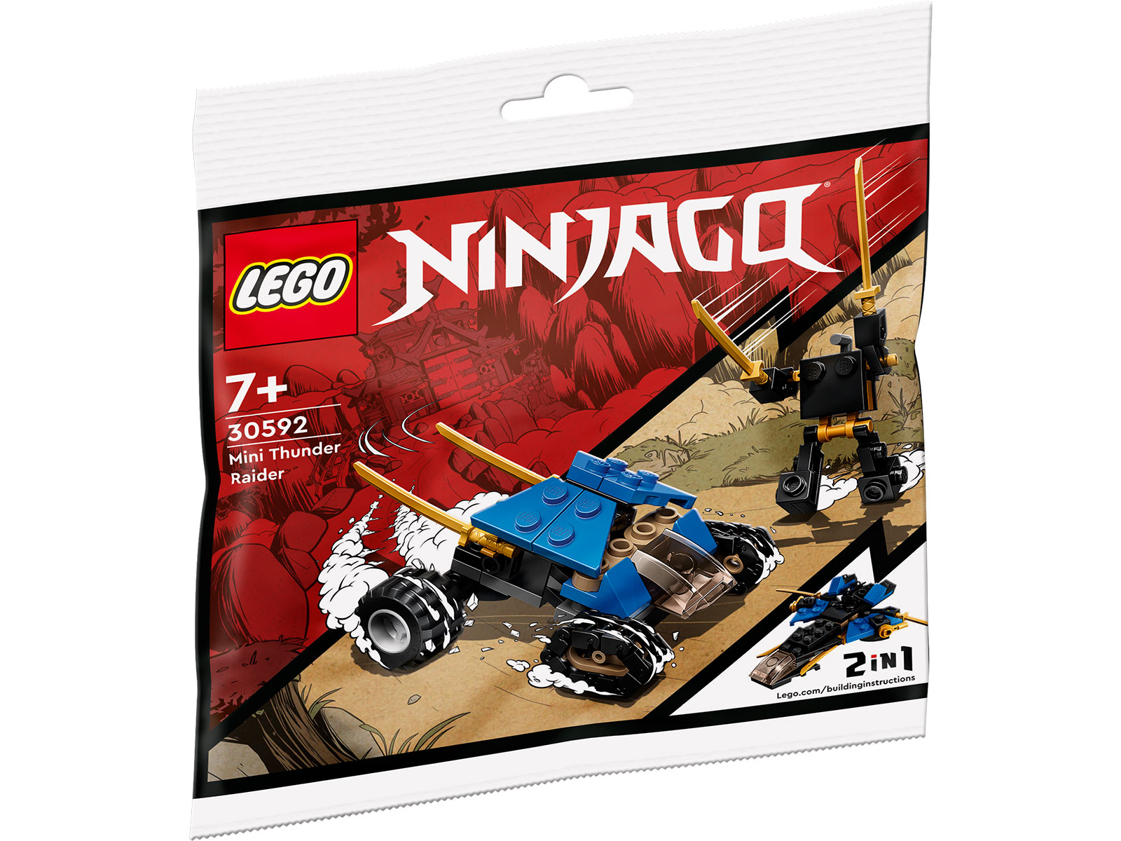 LEGO® NINJAGO® 30592 - Mini-Donnerjäger LEGO® NINJAGO® 30592 - Mini-Donnerjäger