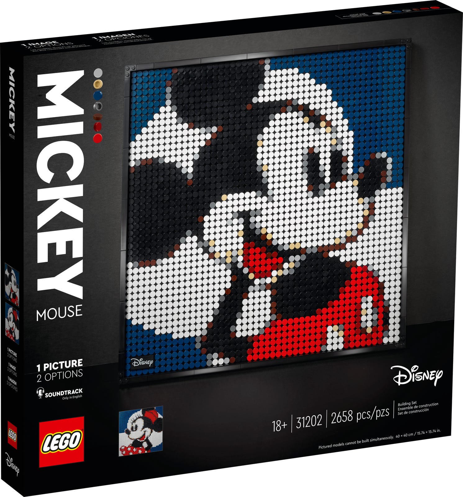 LEGO® Art 31202 - Disney's Mickey Mouse - Box Front