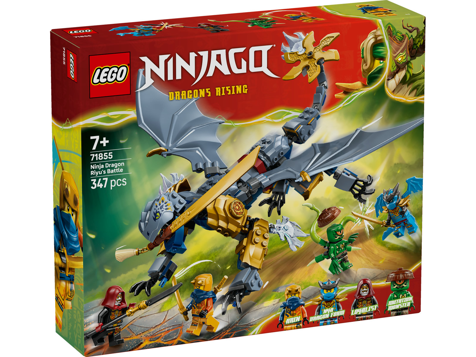 LEGO® Ninjago 71855 - Showdown mit dem Ninja-Drachen Riyu
