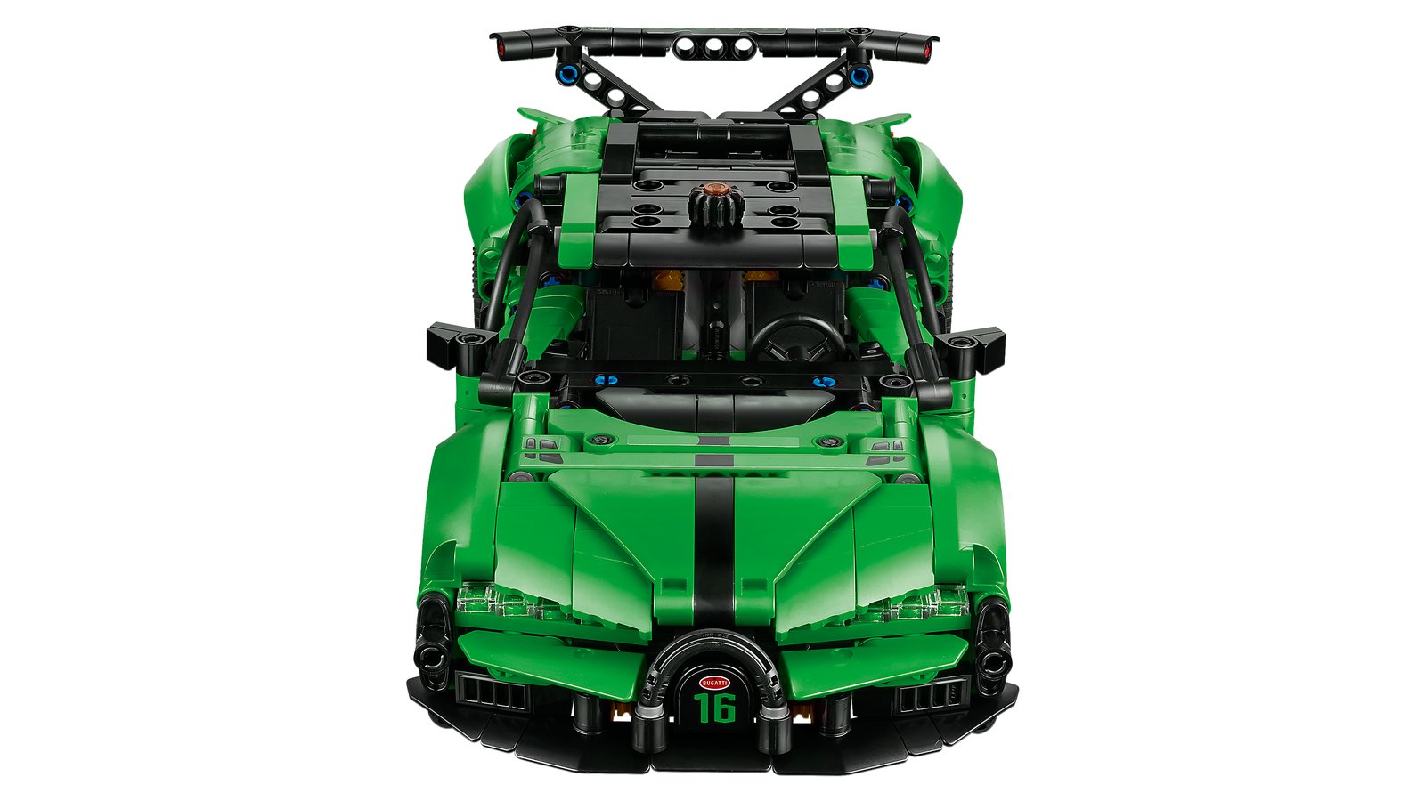 LEGO 42241 LEGO® Technic 42241 - Grüner Bugatti Chiron Pur Sport Hypersportwagen – Detailansicht 1