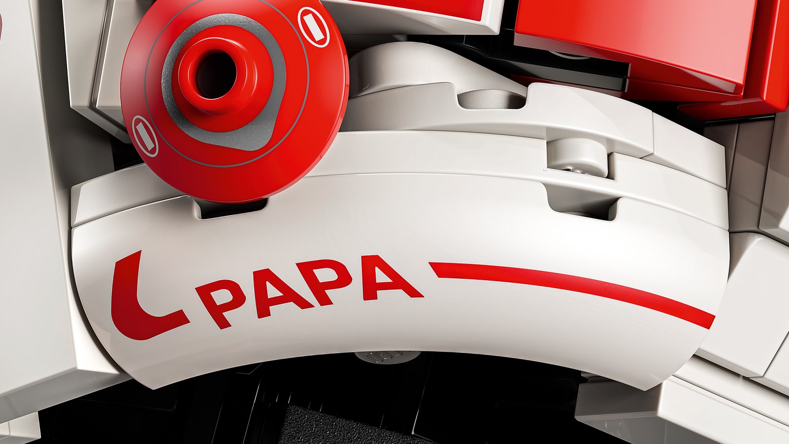 LEGO 43014 LEGO® Editions 43014 - Scuderia Ferrari HP Charles Leclerc Helm – Detailansicht 6
