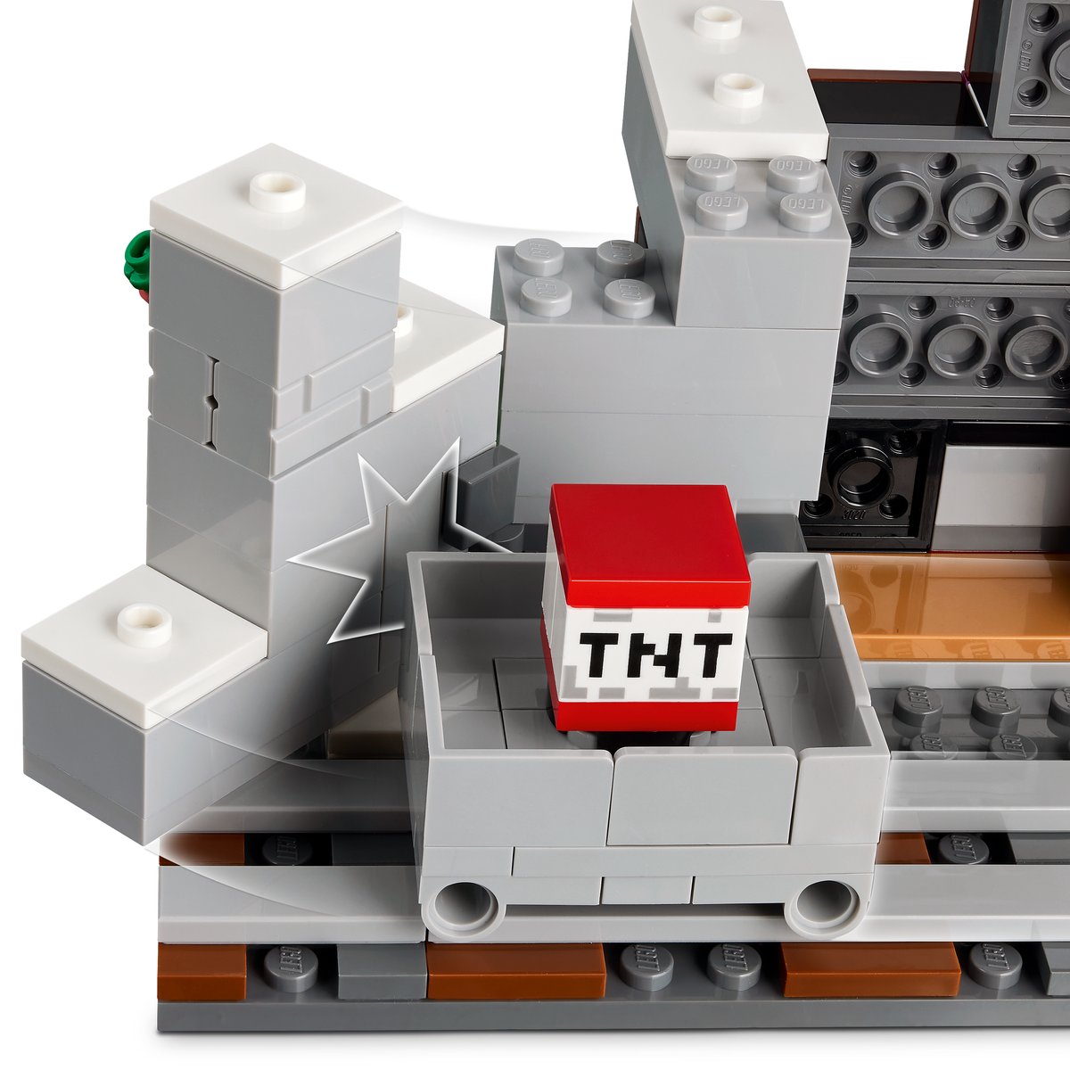 LEGO 21277 LEGO® Minecraft 21277 - Die Spitzhackenmine – Detailansicht 2