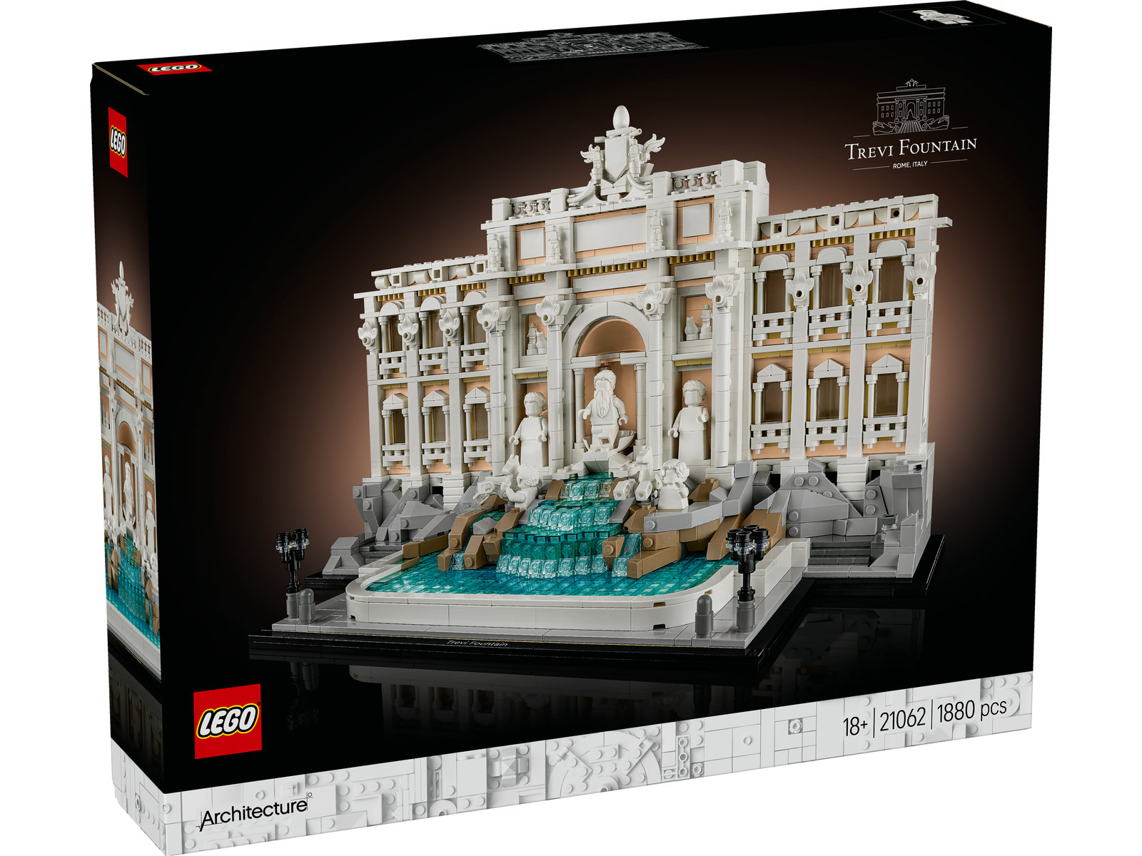 LEGO® Architecture 21062 - Trevi-Brunnen