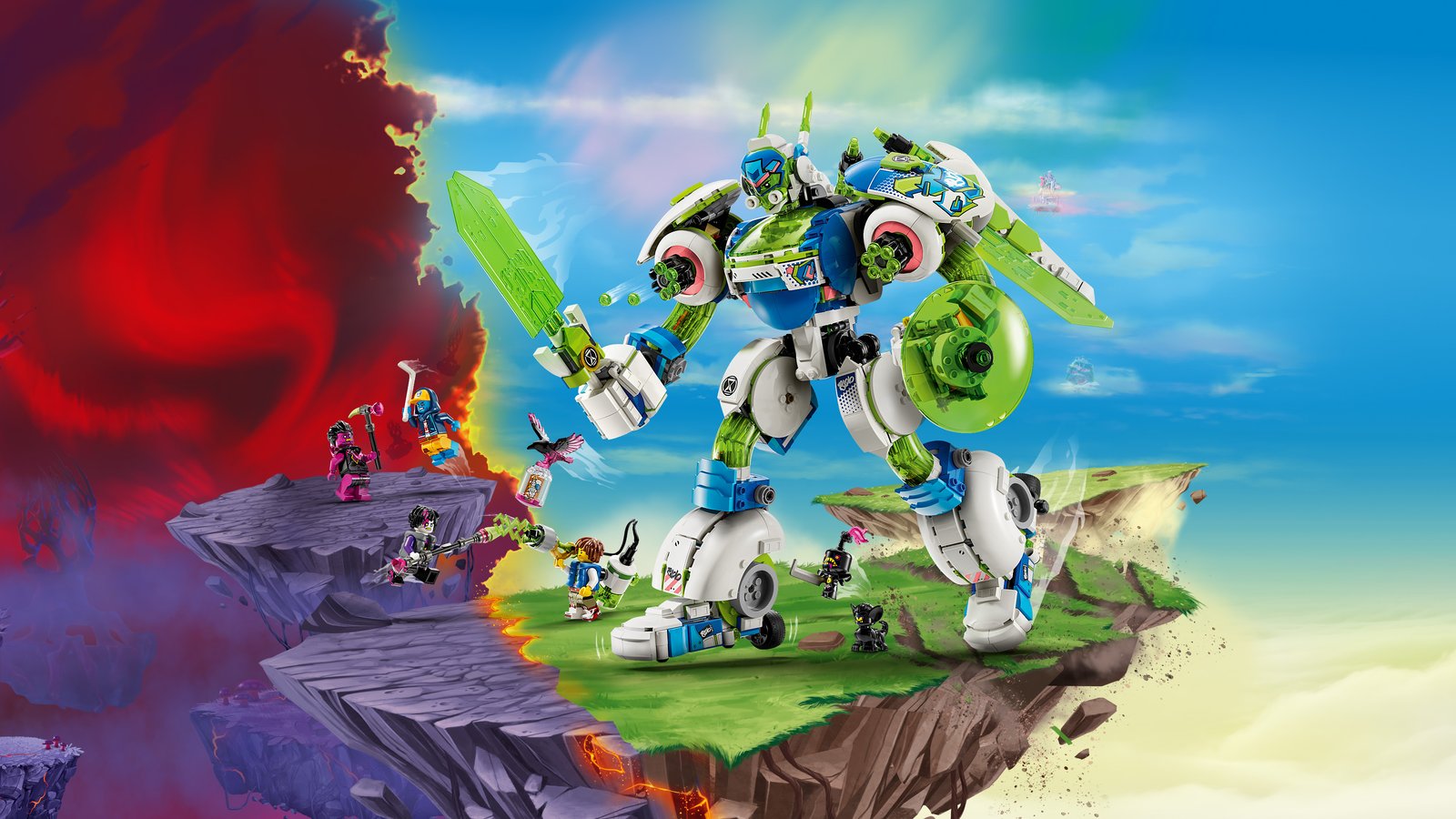 LEGO 71485 LEGO® DREAMZzz 71485 - Mateo und Z-Blob der Ritter-Mech – Primaeres Produktbild