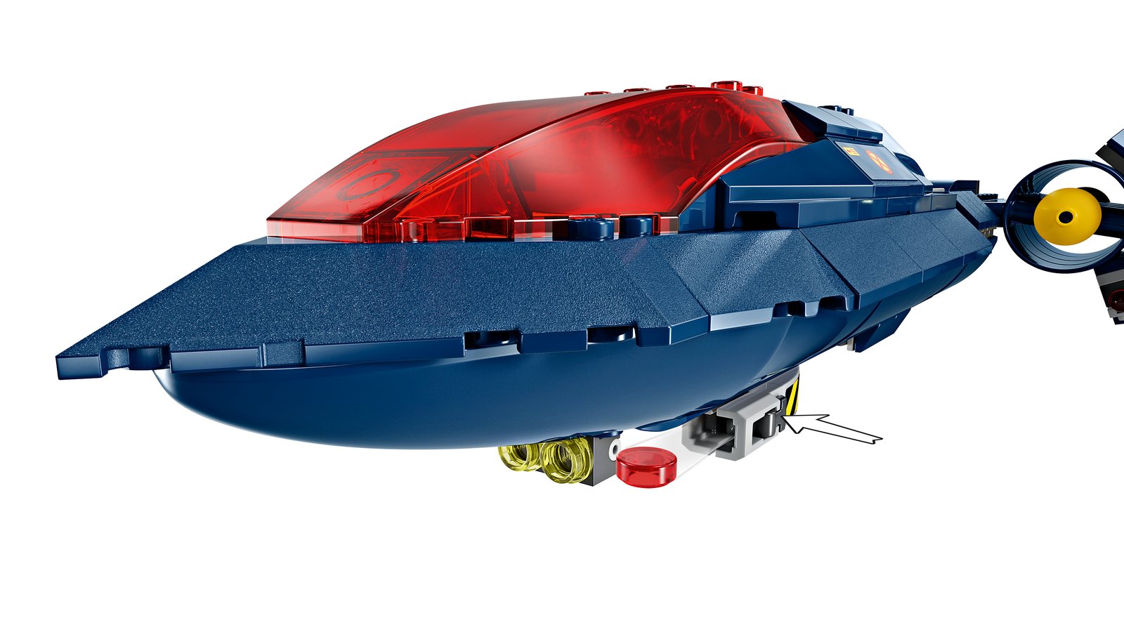 LEGO 76281 LEGO® Marvel 76281 - X-Jet der X-Men – Detailansicht 5