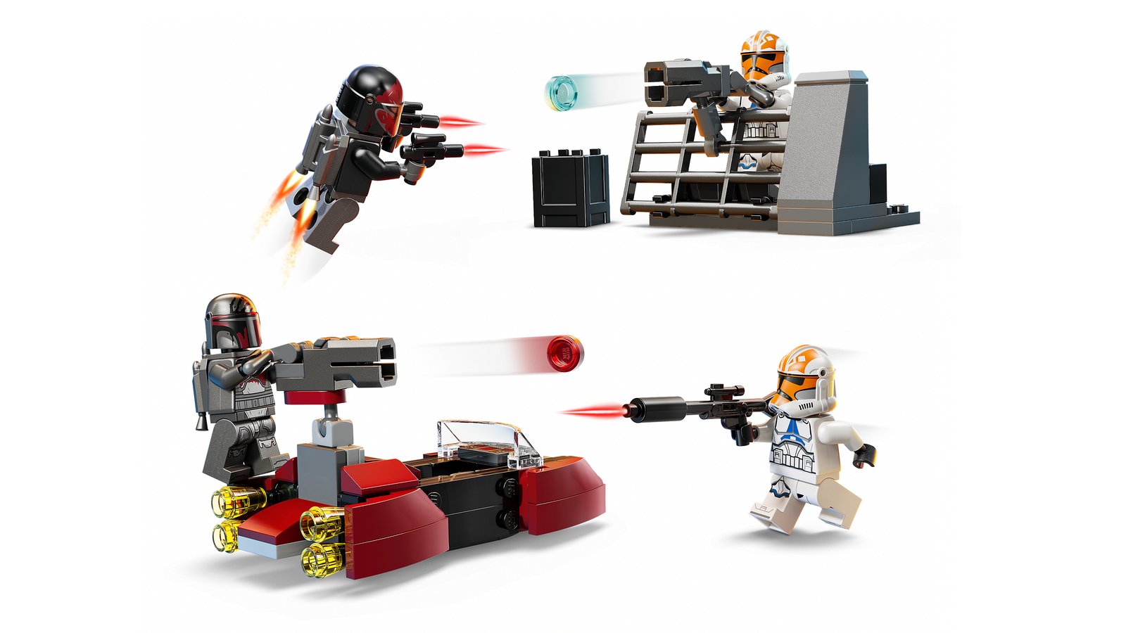 LEGO 75449 LEGO® Star Wars™ 75449 - Belagerung von Mandalore Battle Pack – Detailansicht 2