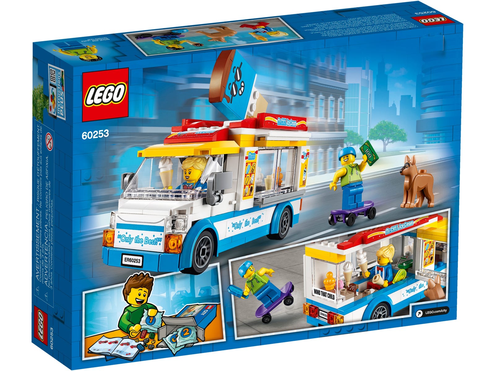 LEGO® City 60253 - Eiswagen - Box Back