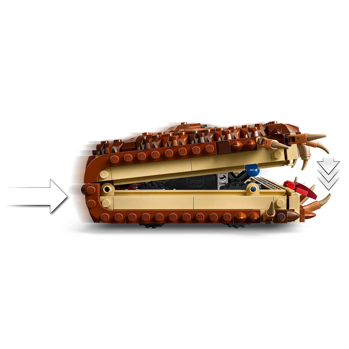 LEGO 76449 LEGO® Harry Potter™ 76449: Beißendes Monsterbuch der Monster – Detailansicht 7