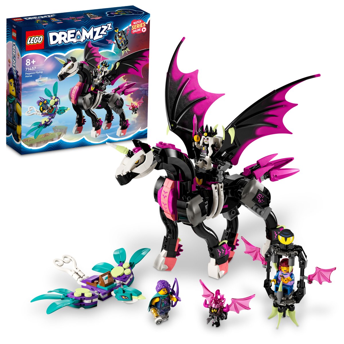 LEGO 71457 LEGO® DREAMZzz 71457 - Pegasus – Box & Produkt