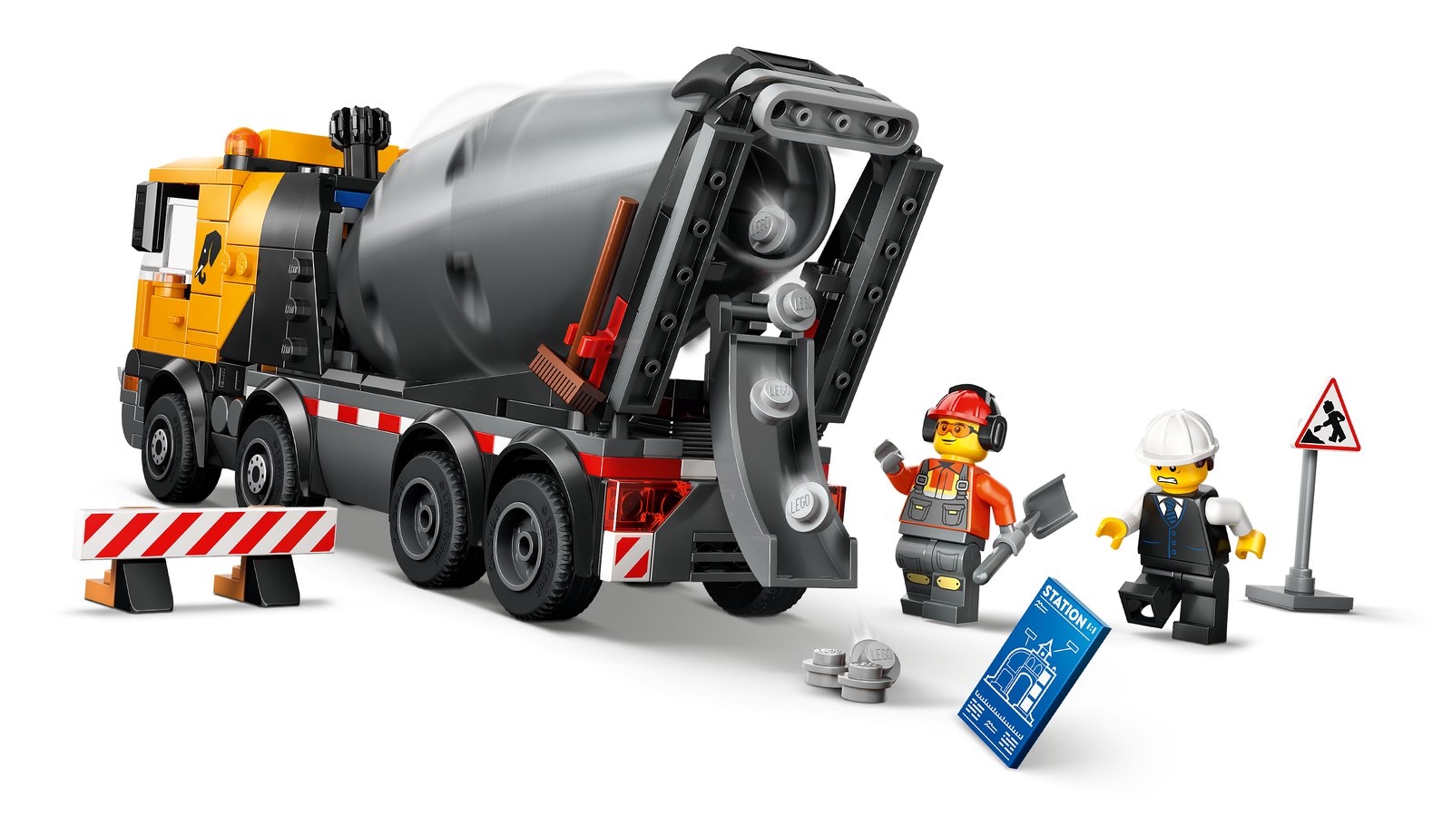 LEGO 60478 LEGO® City 60478 - Betonmischer – Detailansicht 2