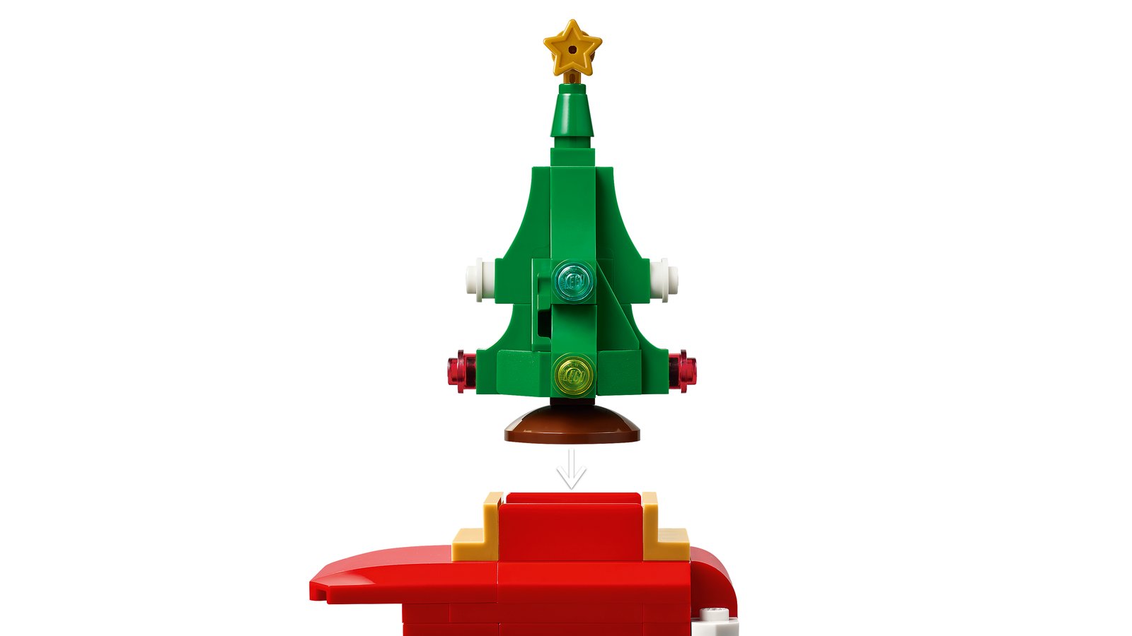 LEGO 40746 LEGO® Iconic 40746 - Lieferwagen des Weihnachtsmanns – Detailansicht 2