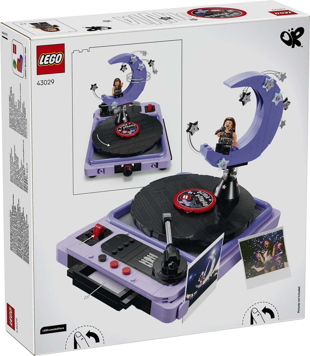 LEGO 43029 LEGO® Editions 43029 - Olivia Rodrigos Konzertmond – Verpackung hinten