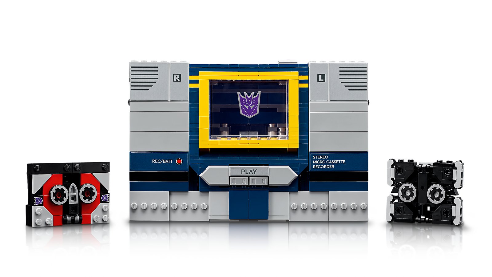 LEGO 10358 LEGO® Icons 10358 - Transformers: Soundwave – Detailansicht 1