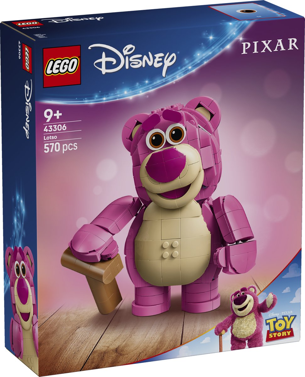 LEGO 43306 LEGO® ǀ Disney and Pixar Toy Story 43306 - Lotso – Verpackung vorne