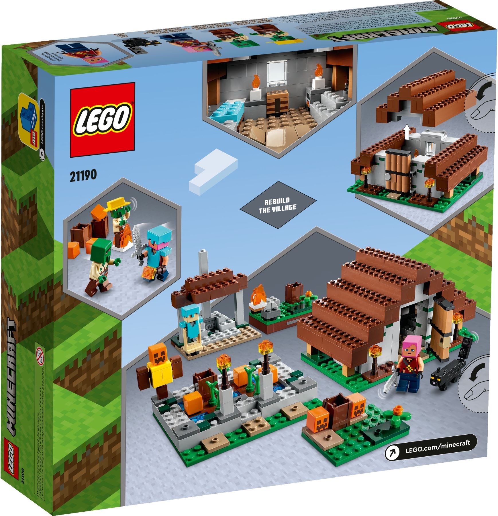 LEGO® Minecraft™ 21190 - Das verlassene Dorf