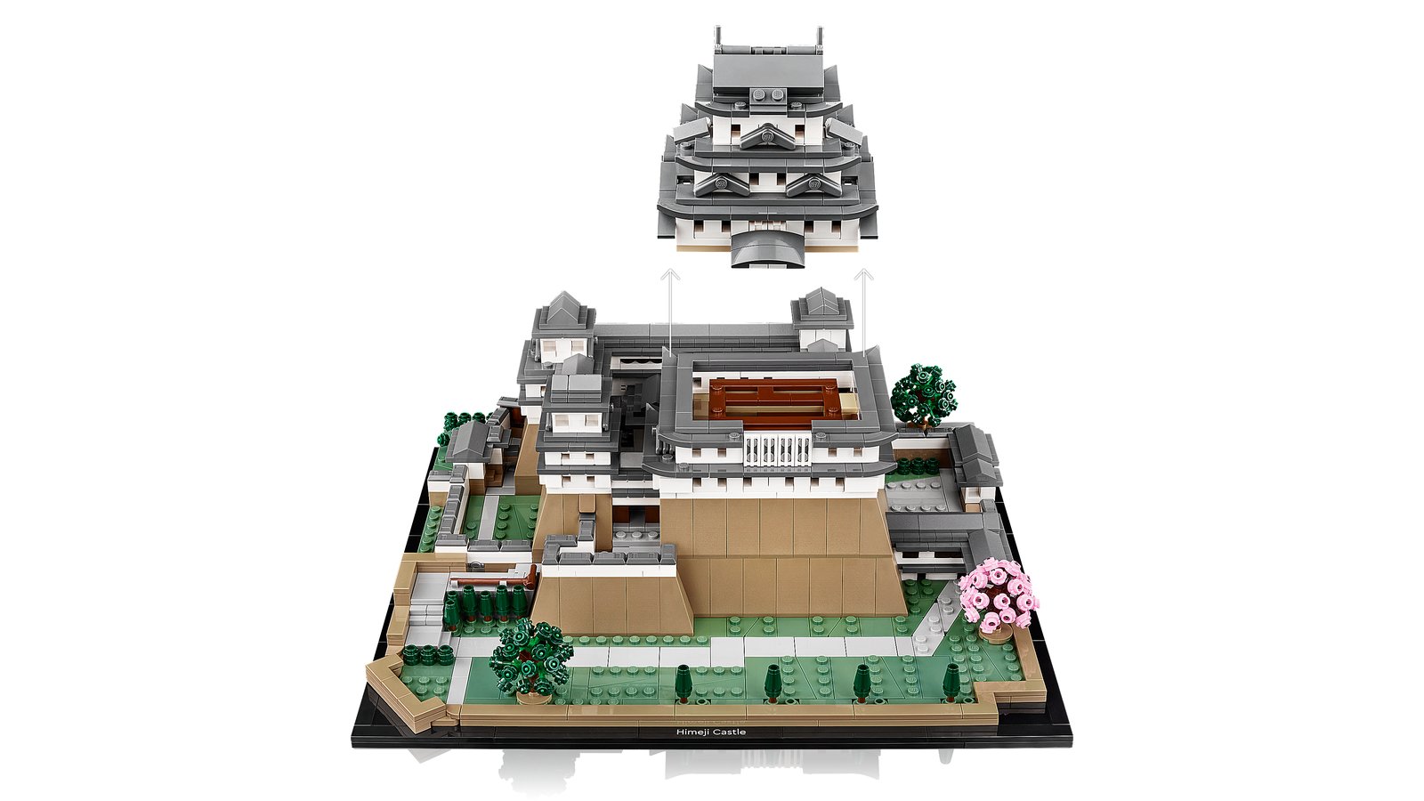 LEGO 21060 LEGO® Architecture 21060 - Burg Himeji – Detailansicht 2