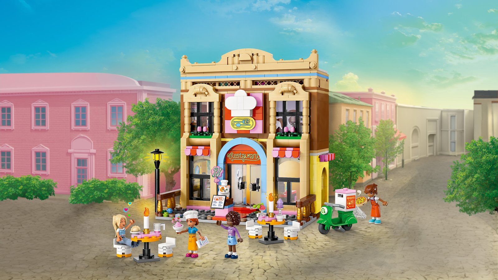 LEGO 42655 LEGO® Friends 42655 - Restaurant und Kochschule – Primäres Produktbild
