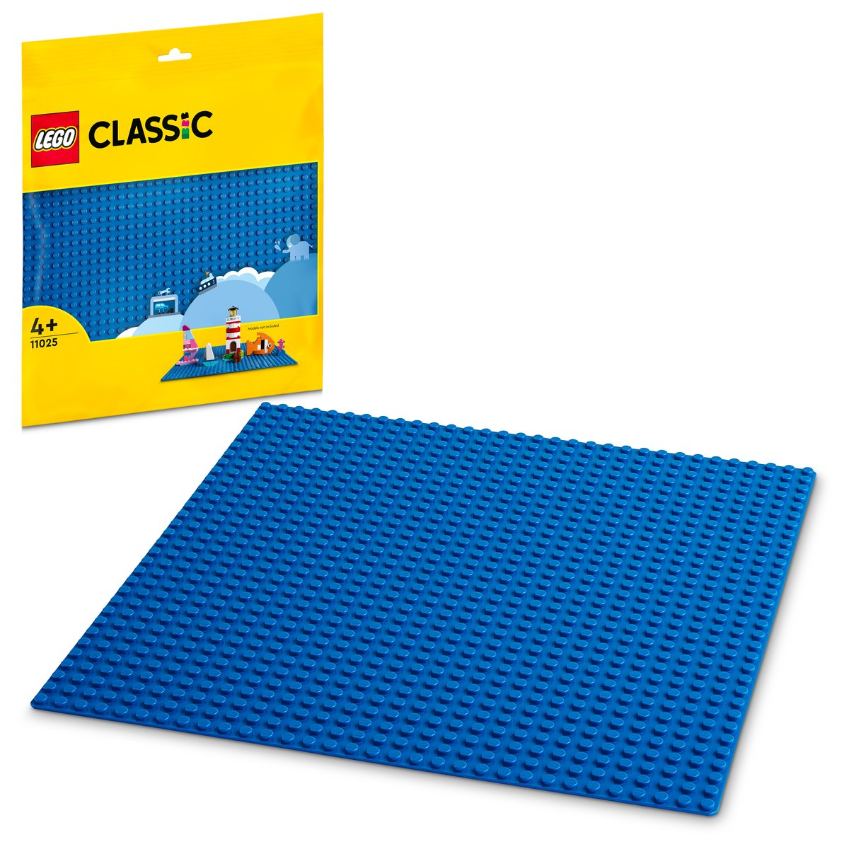 LEGO 11025 LEGO® Classic 11025 - Blaue Bauplatte – Box & Produkt