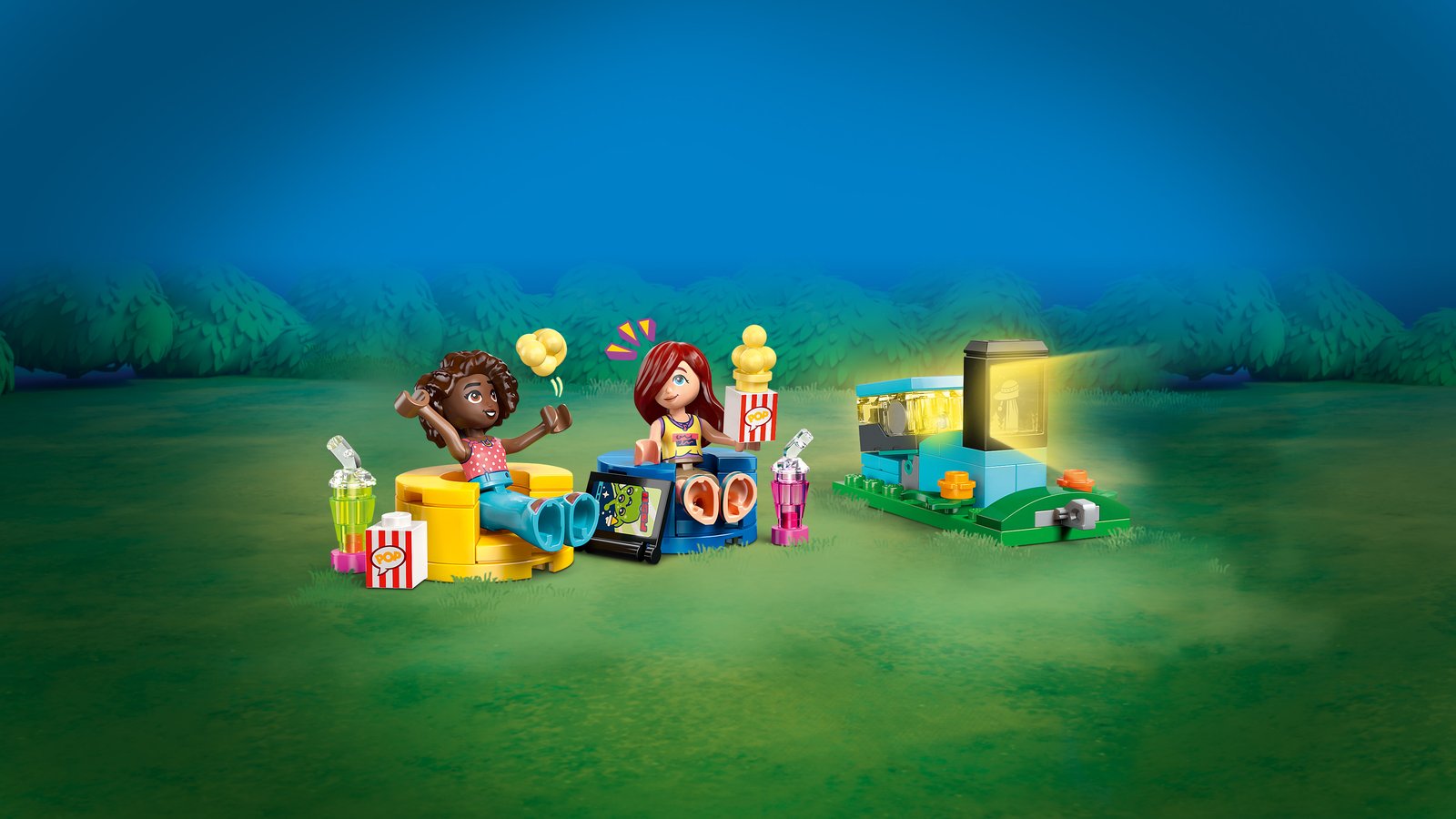 LEGO 42642 LEGO® Friends 42642 - Filmabend mit Freunden – Detailansicht 6