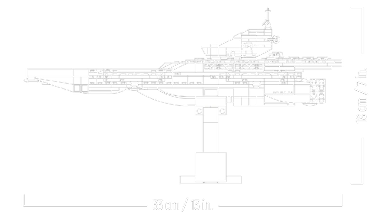 LEGO 76295 LEGO® Marvel 76295 - Helicarrier der Avengers – Detailansicht 5