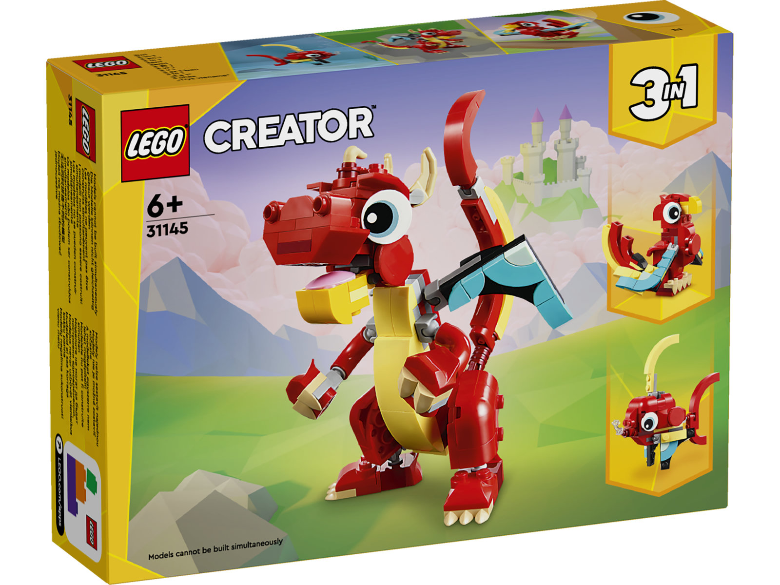 LEGO® Creator 31145 - Roter Drache