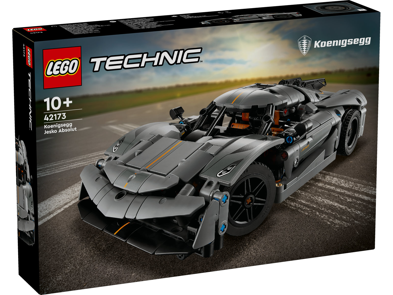 LEGO® Technic 42173 - Koenigsegg Jesko Absolut Supersportwagen in Grau LEGO® Technic 42173 - Koenigsegg Jesko Absolut Supersportwagen in Grau