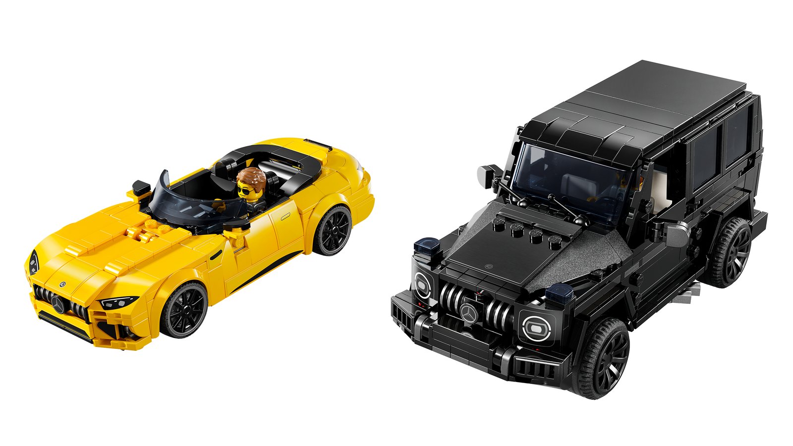 LEGO 76924 LEGO® Speed Champions 76924 - Mercedes-AMG G 63 & Mercedes-AMG SL 63 – Detailansicht 1