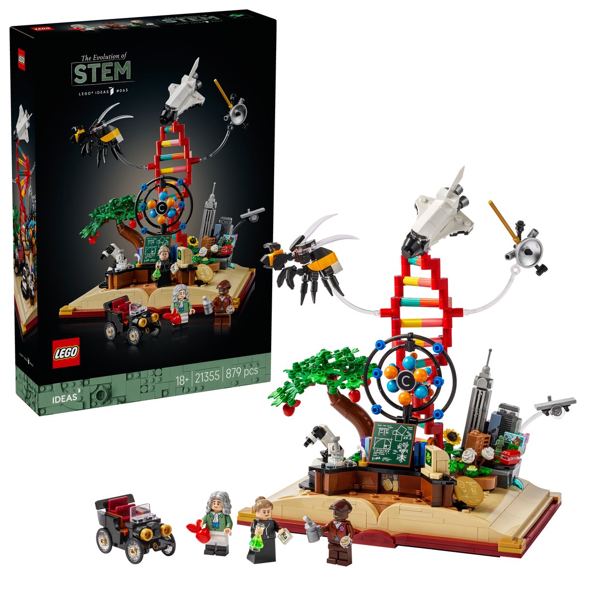 LEGO 21355 LEGO® Ideas 21355 - Die Entstehung von MINT – Box & Produkt