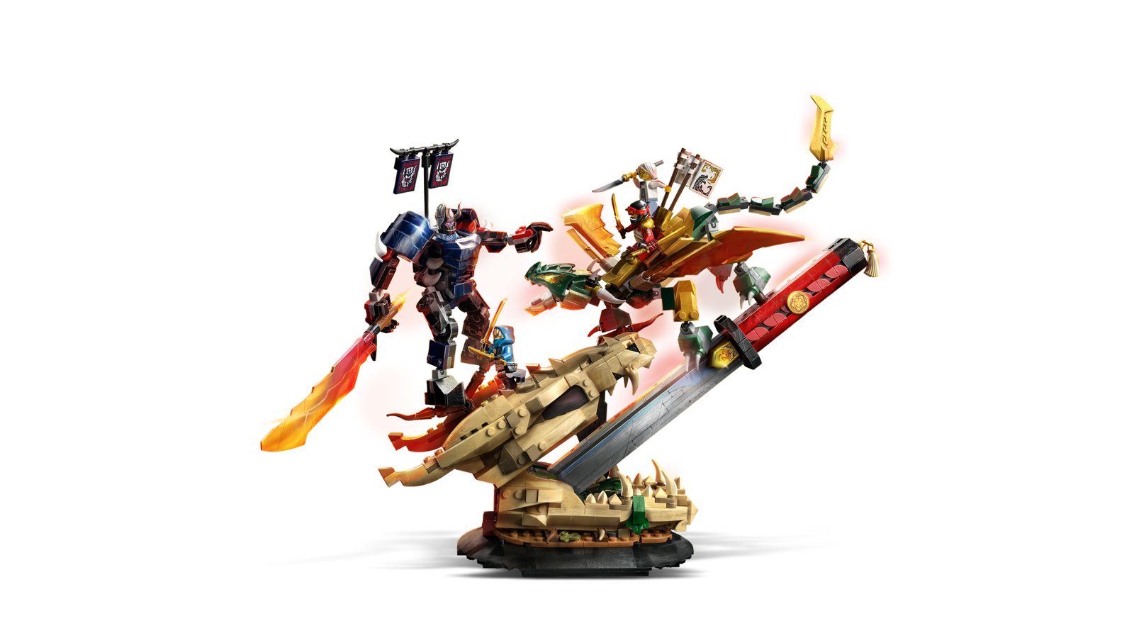LEGO 71871 LEGO® NINJAGO® 71871 - Showdown auf der Drachenklinge – Primäres Produktbild