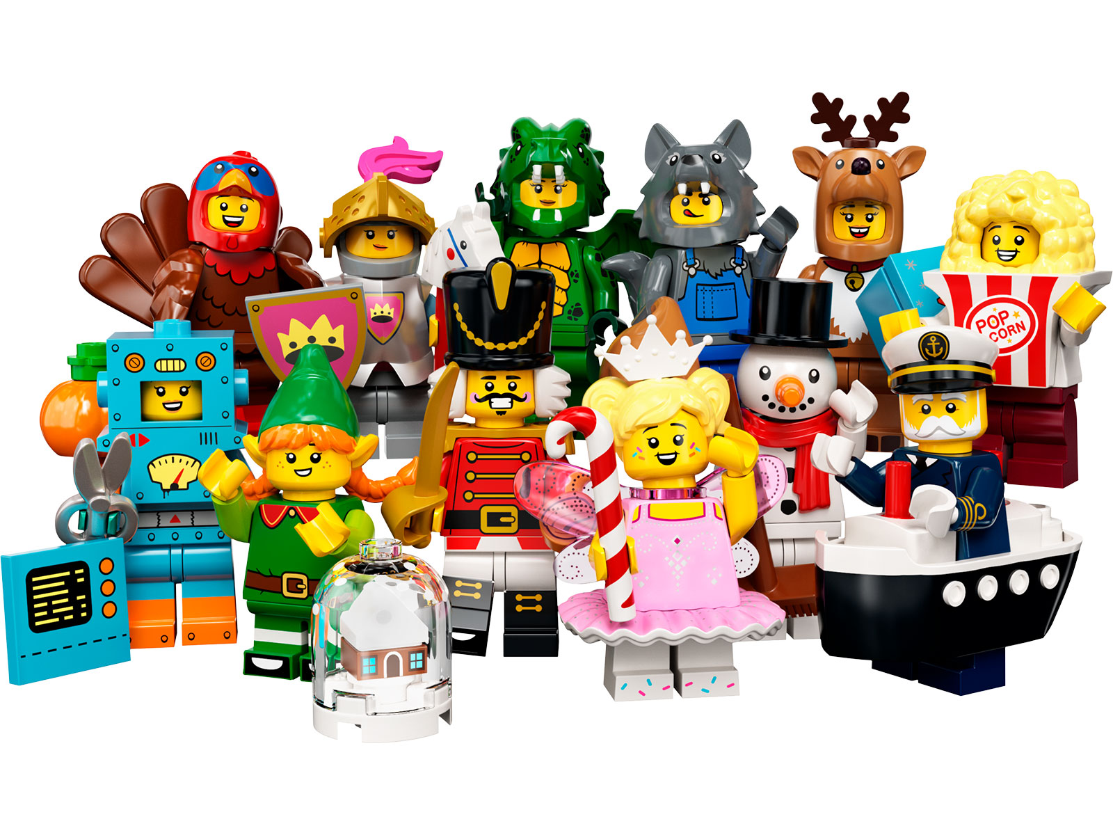 LEGO® Minifiguren 71036 - Serie 23 - 6er Pack