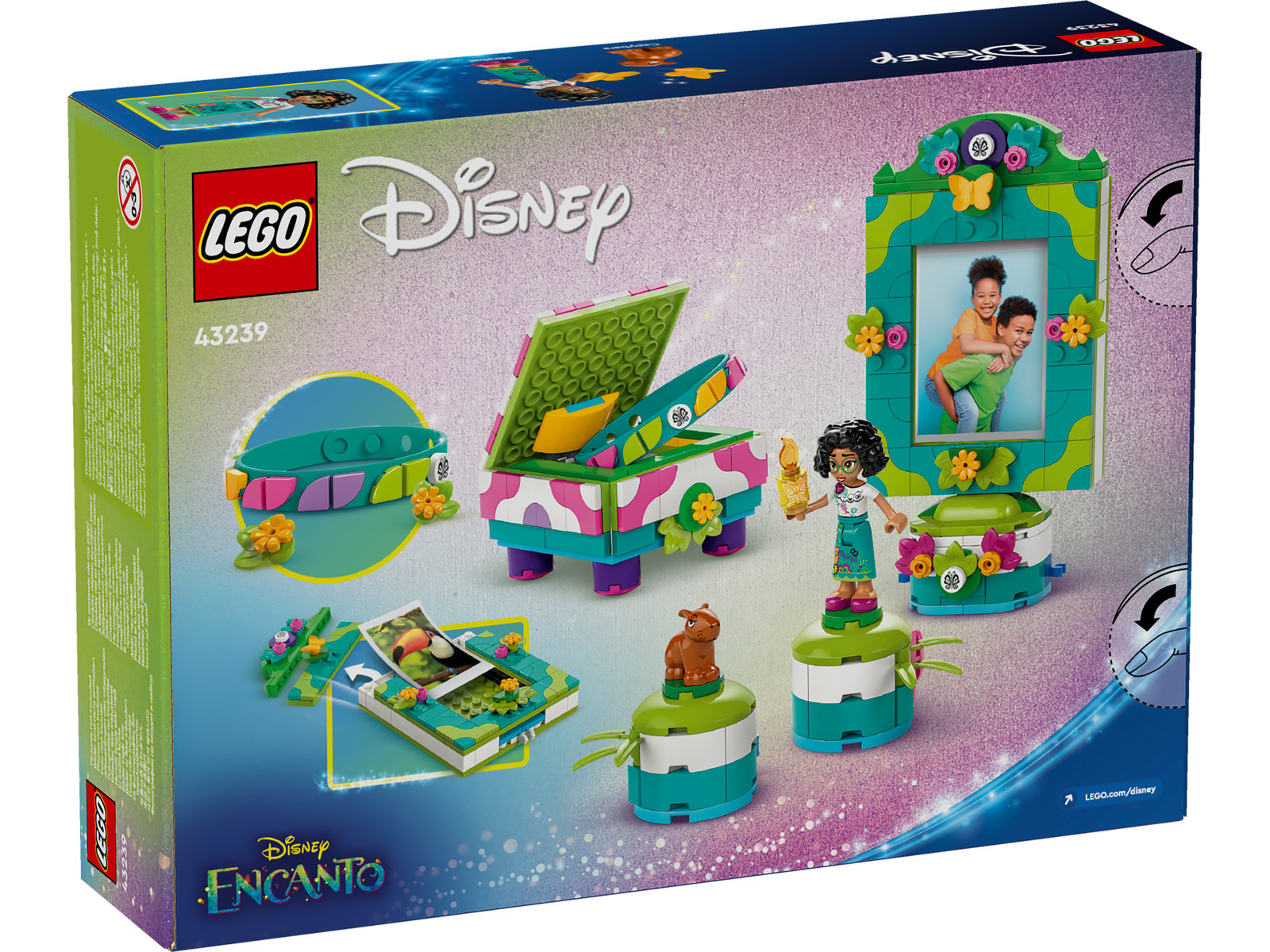 LEGO® Disney 43239 - Mirabels Fotorahmen und Schmuckkassette