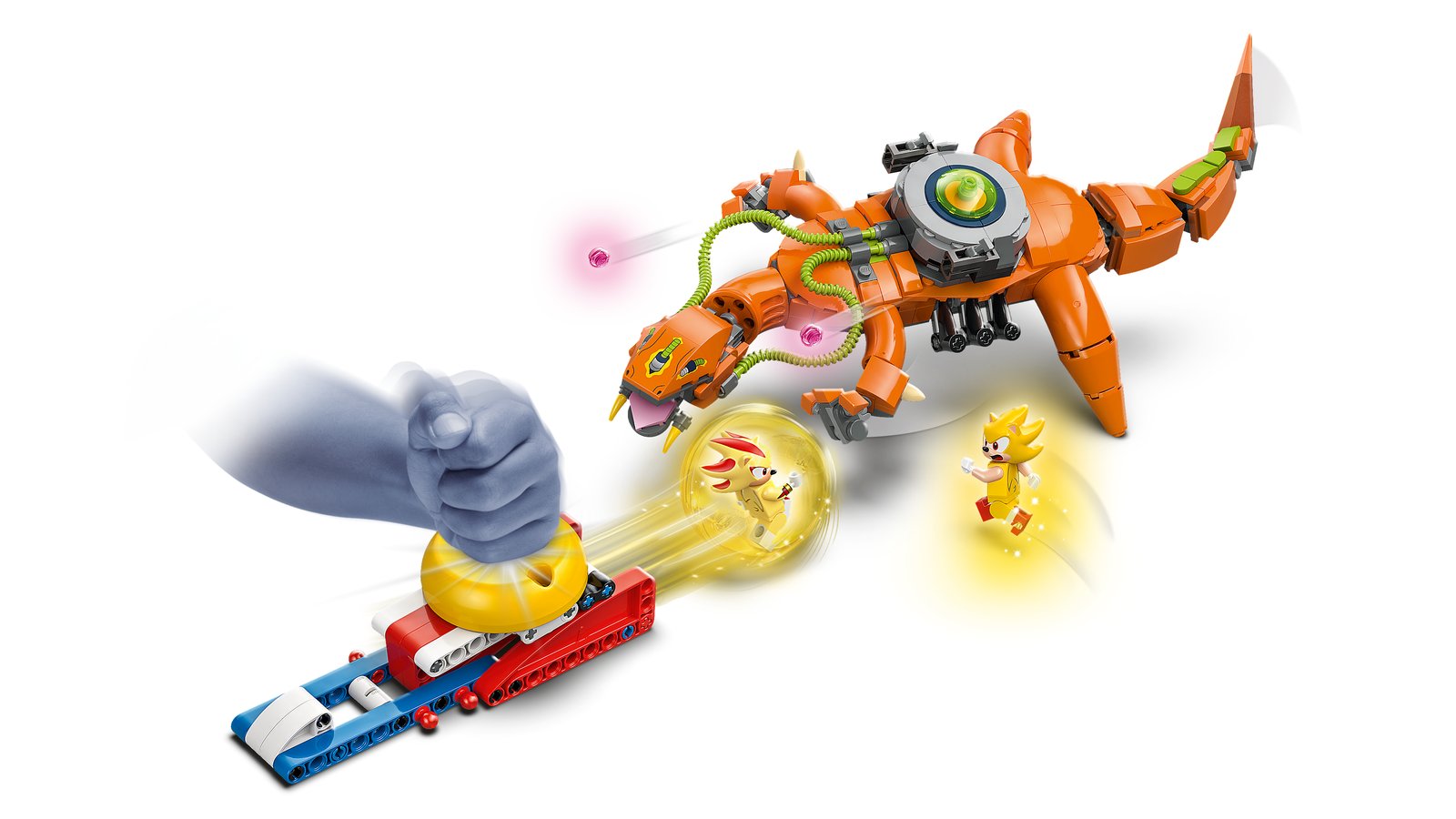 LEGO 77003 LEGO® Sonic 77003 - Super Shadow vs. Biolizard – Primaeres Produktbild